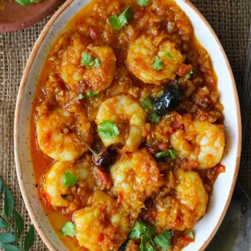 Shrimp Karahiwala.