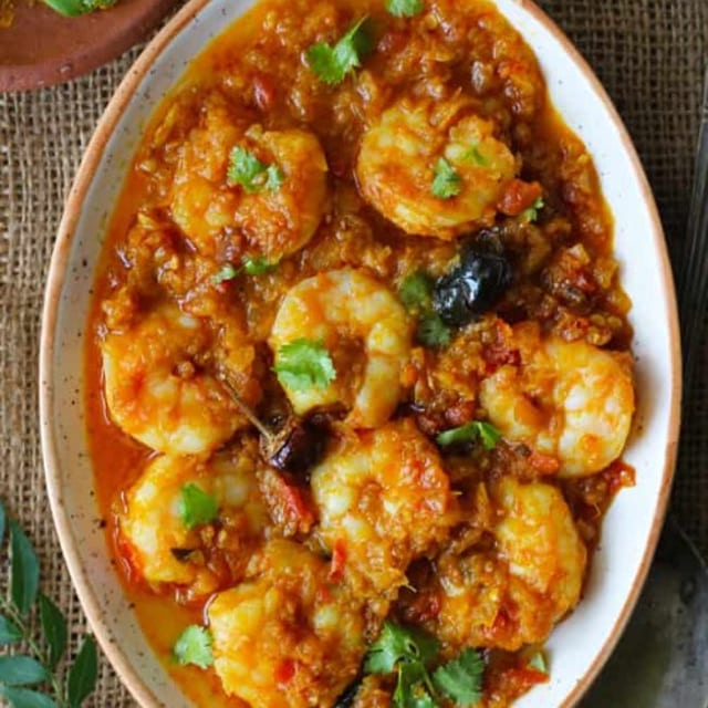 Shrimp Karahiwala.