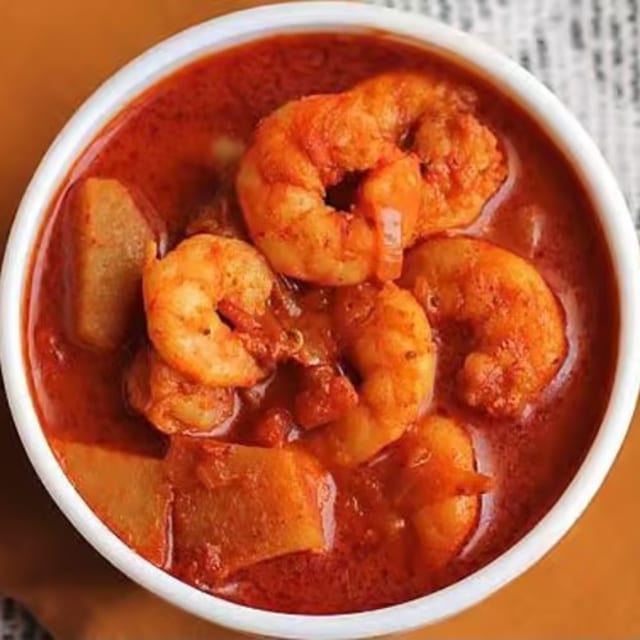 Shrimp Vindaloo.