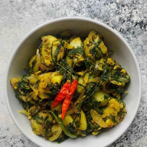 Saag Aloo.