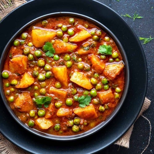 Aloo Mutter.