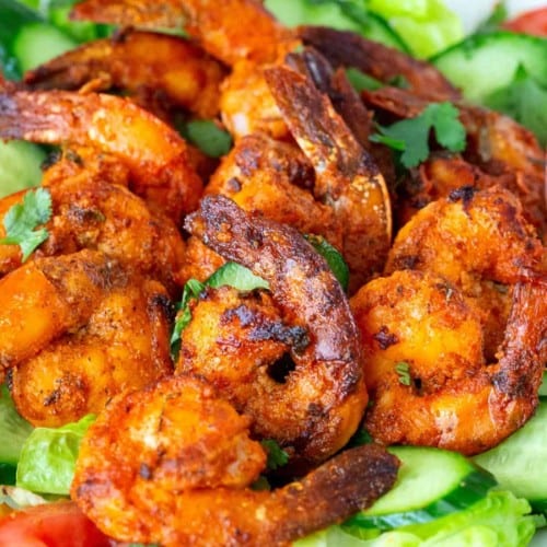 Tandoori Jumbo Shrimp Chef Special.