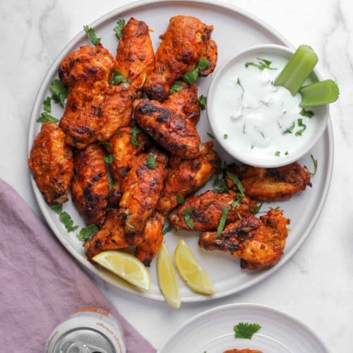 Tandoori Chicken Wings.