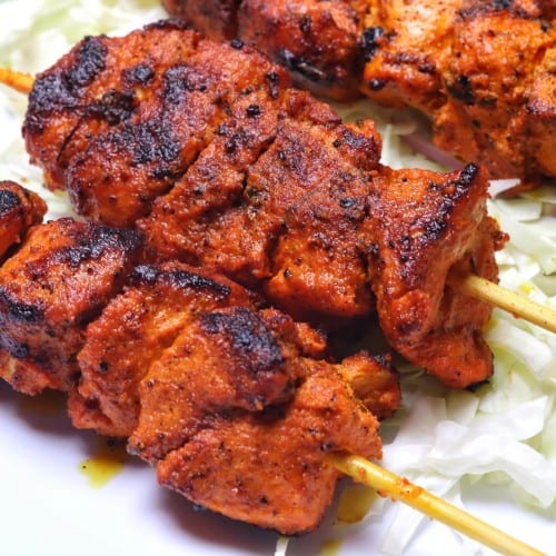 Chicken Tikka Kabab.