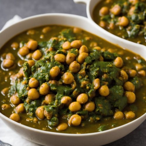 Saag Cholay.