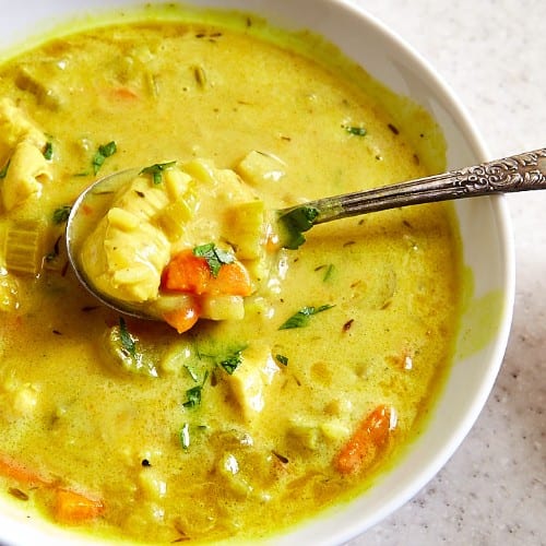 Mulligatawny Soup.