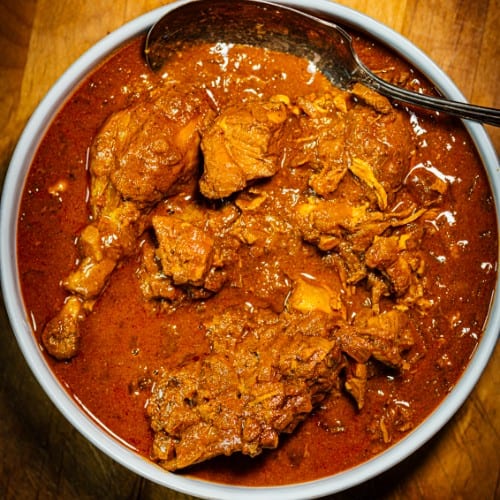 Chicken Vindaloo.