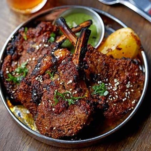 Punjabi Lamb Chops Chef Special.