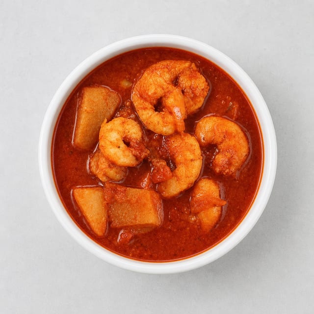 Shrimp Vindaloo.