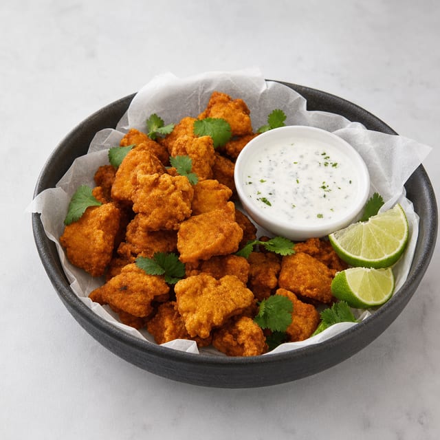 Fish Pakora.