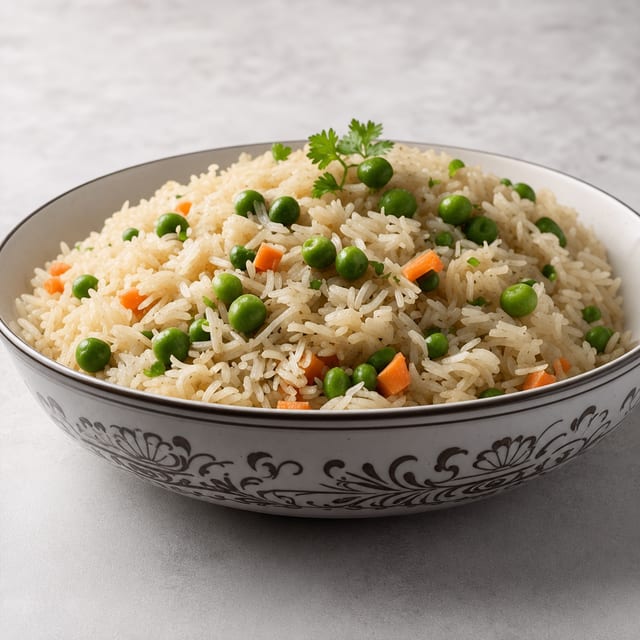 Basmati Peas Pilaf.