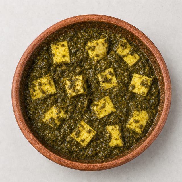 Saag Paneer.