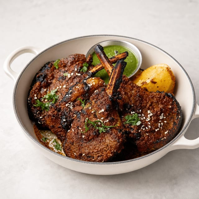 Punjabi Lamb Chops Chef Special.