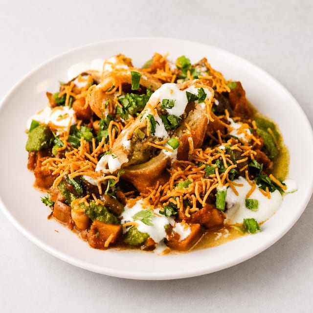 Samosa Chaat.