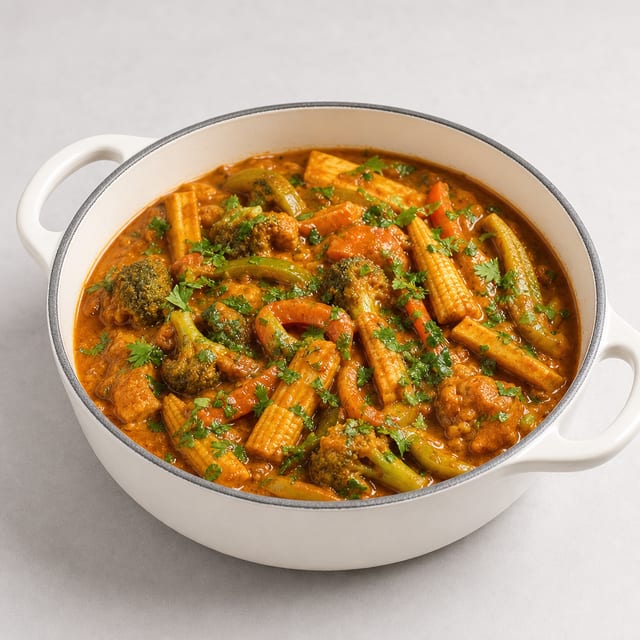 Mix Vegetable Jalfrazie.