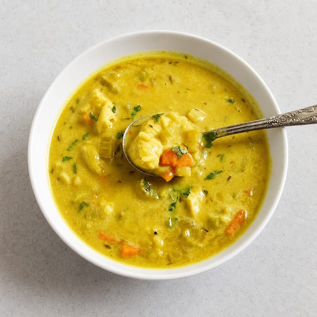 Mulligatawny Soup.