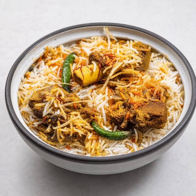 Gosht Biryani.