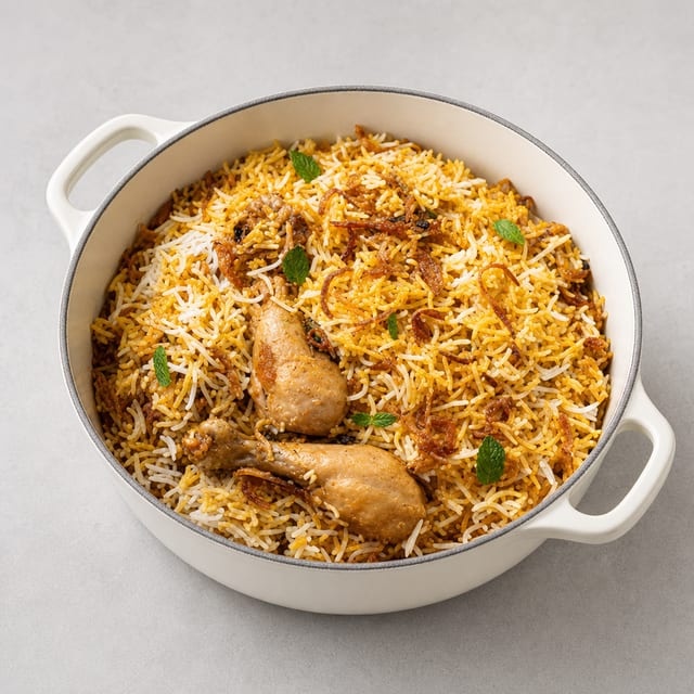 Chicken Biryani.