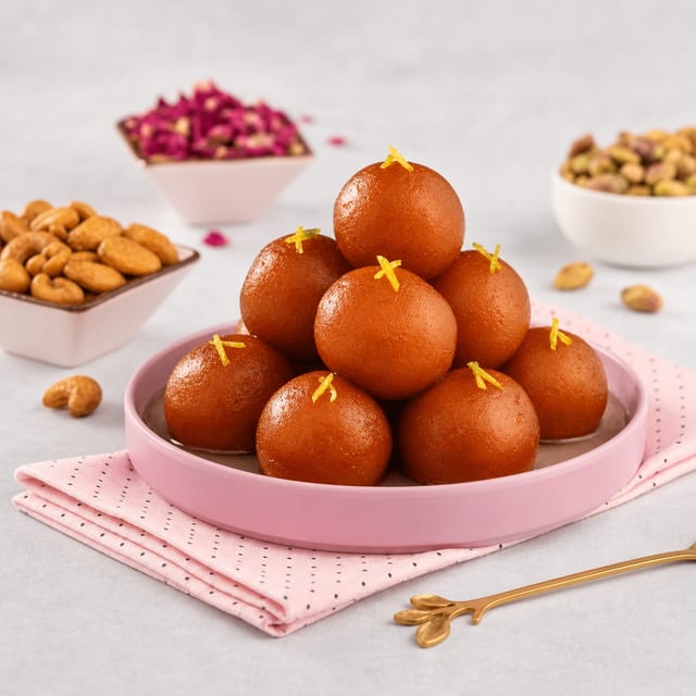 Gulab Jamun.