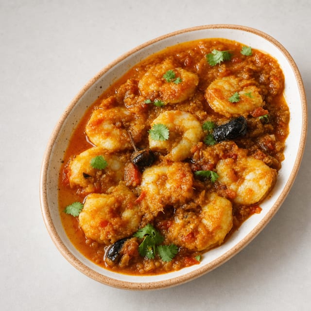 Shrimp Karahiwala.