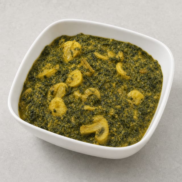 Mushroom Saag.