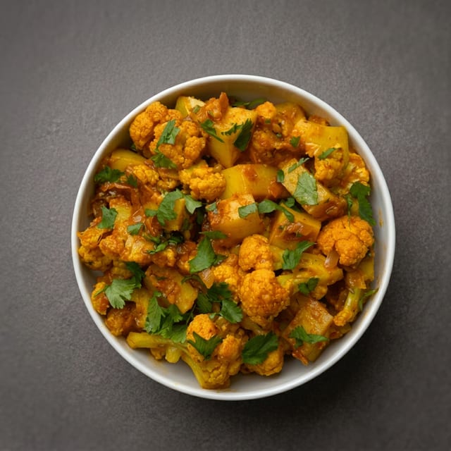 Aloo Gobi Masala.