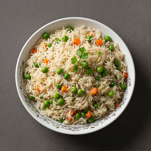 Basmati Peas Pilaf.