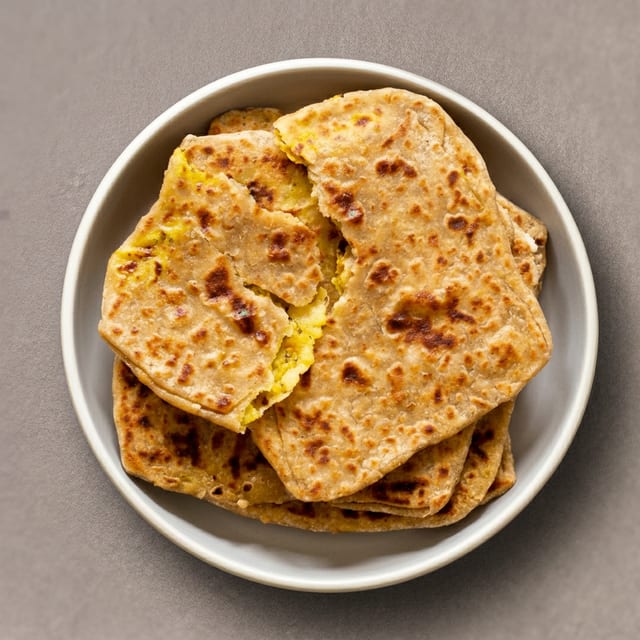 Aloo Paratha.