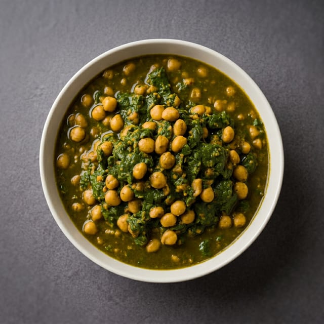 Saag Cholay.