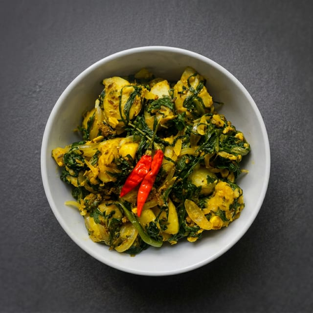 Saag Aloo.