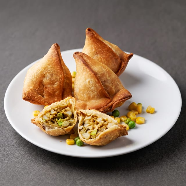 Vegetable Samosa.