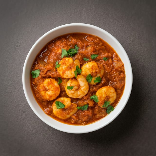 Shrimp Tikka Masala.