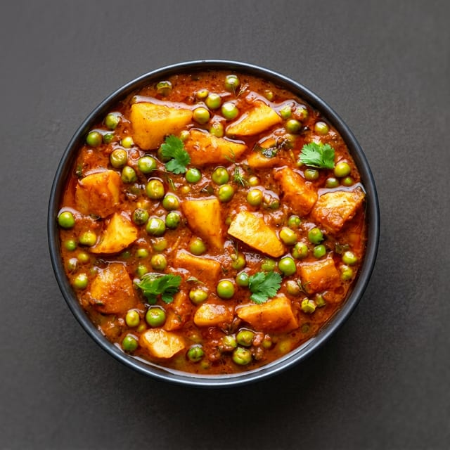 Aloo Mutter.