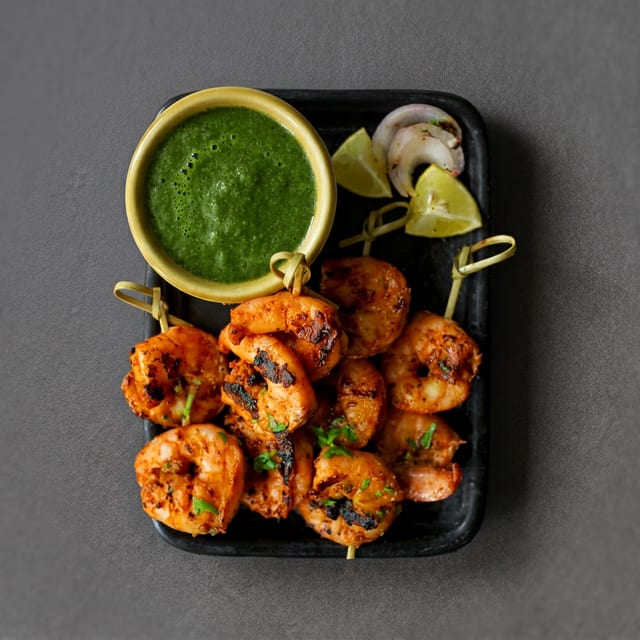 Prawn Tandoori.
