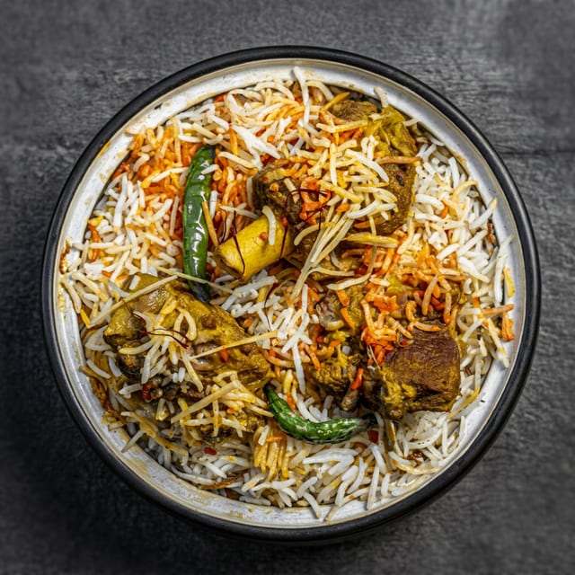 Gosht Biryani.