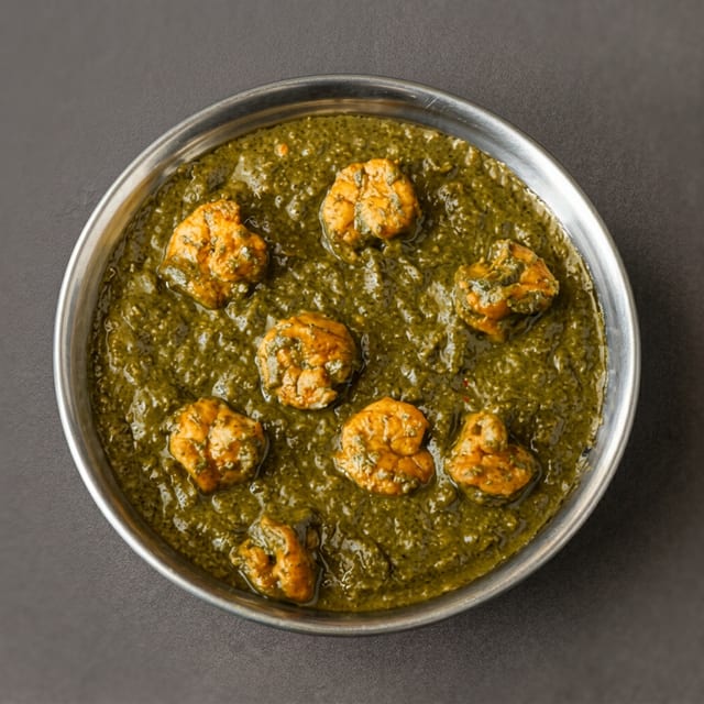 Shrimp Saagwala.