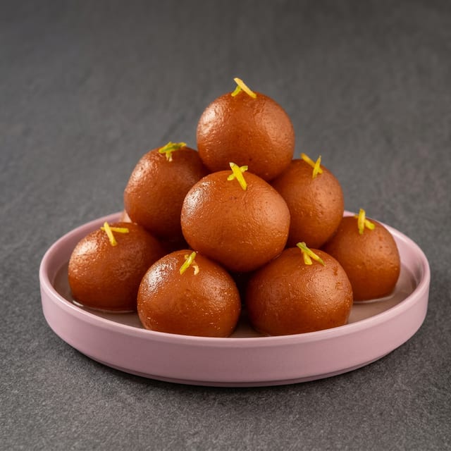 Gulab Jamun.