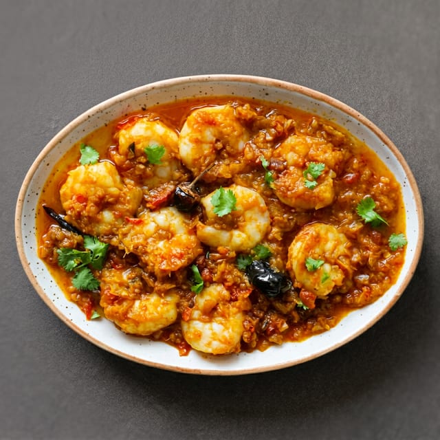 Shrimp Karahiwala.