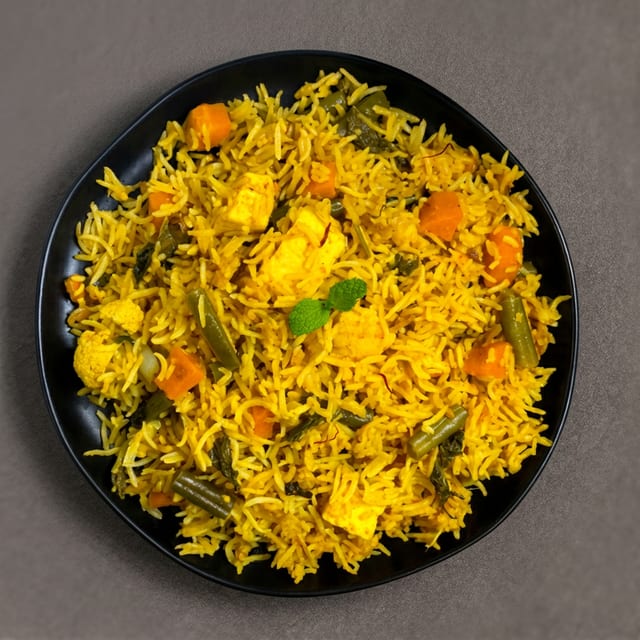 Vegetable Biryani.