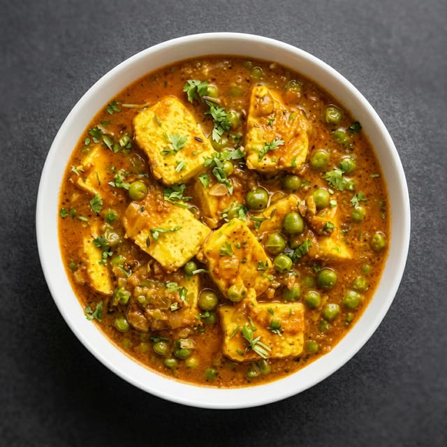 Mutter Paneer.